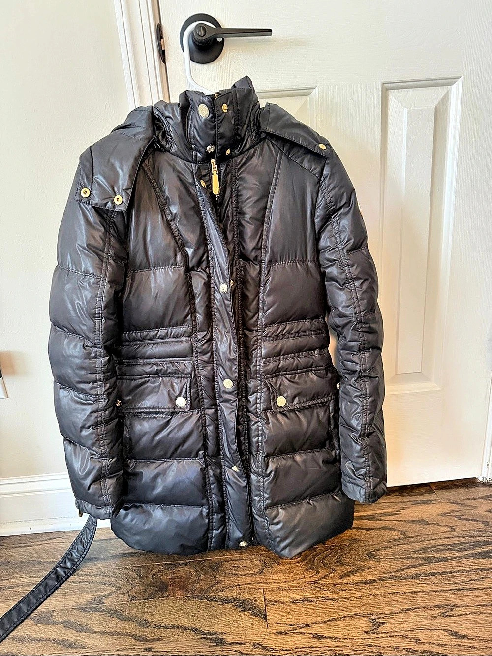 Vince Camuto Belted Puffer Jacket